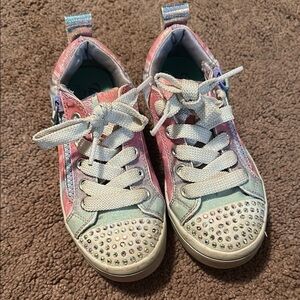 Twinkle Toes with Rhinestone Accents